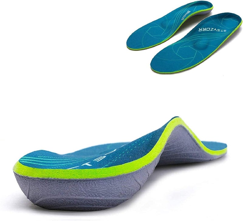 STSVZORR Plantar Fasciitis Foot Arch Support Orthopedic Insole Flat Foot Running Shock-Absorbing Insoles Men and Women - Image 1